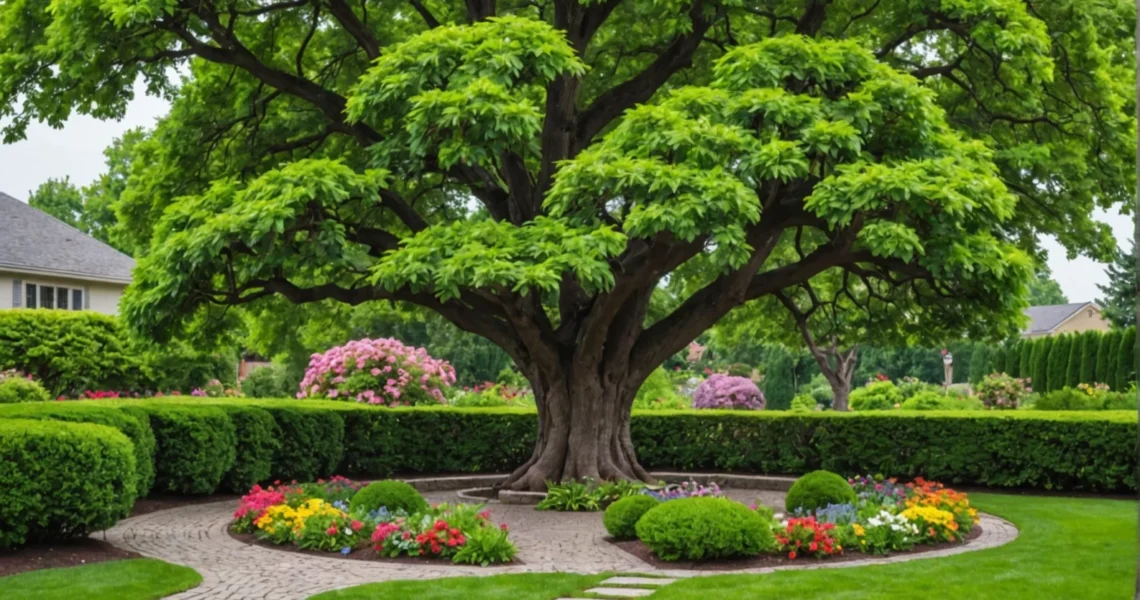 Découvrez_comment_un_petit_jardin_peut_sublimer_un_grand_arbre!
