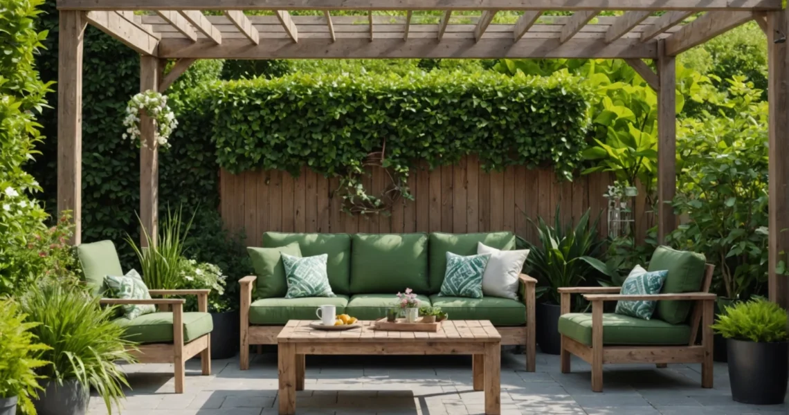 Mobilier_de_Jardin_Écologique:_Combinaison_Parfaite_de_Confort_et_de_Durabilité